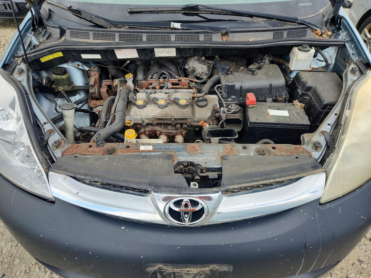 2006 Toyota Sienna Xle 7 Passenger Blue vin: 5TDBA22C56S065733
