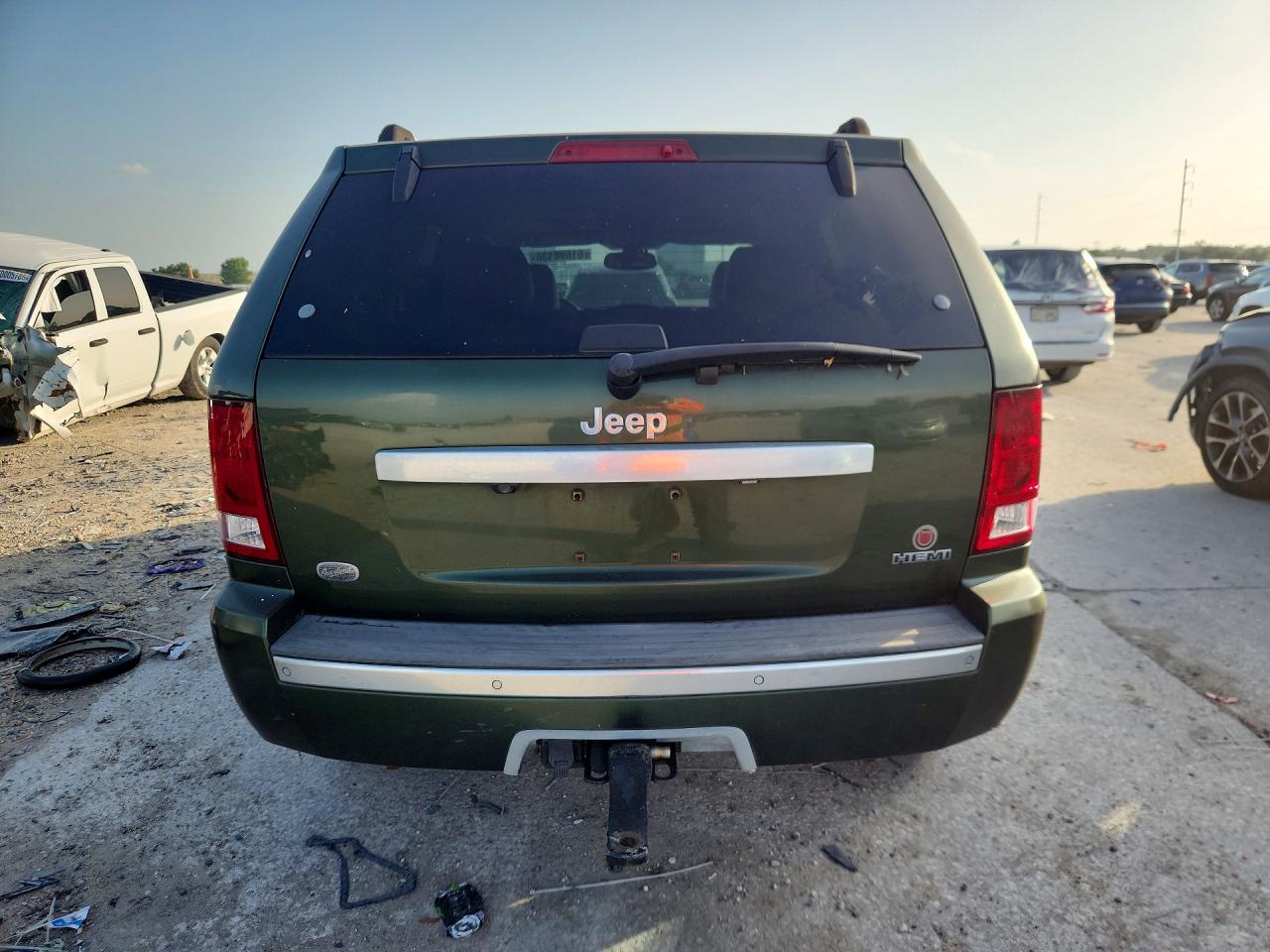2007 Jeep Grand Cherokee Overland Зеленый vin: 1J8HS68257C653026