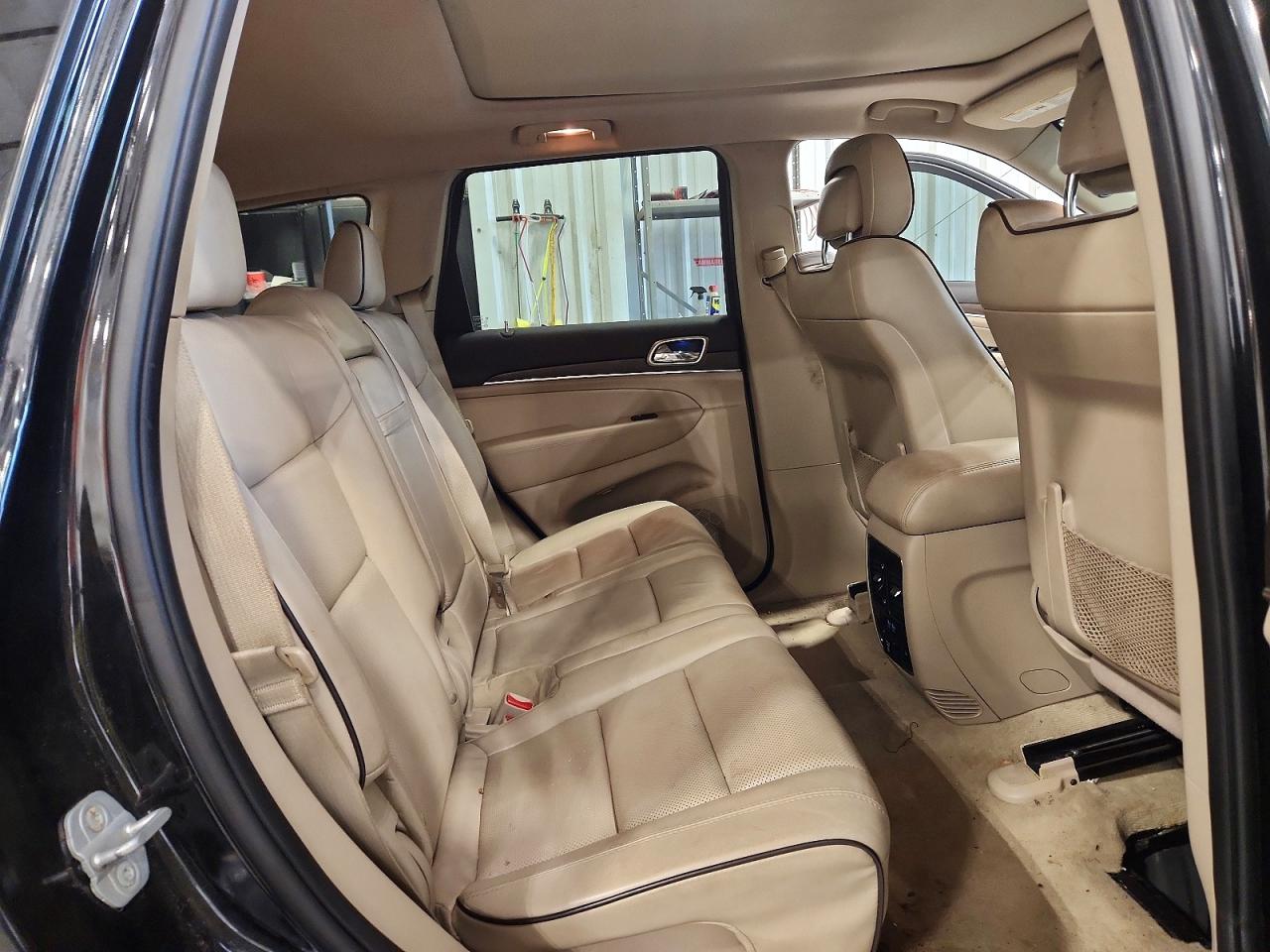 2014 Jeep Grand Cherokee Overland Black vin: 1C4RJFCT7EC105590