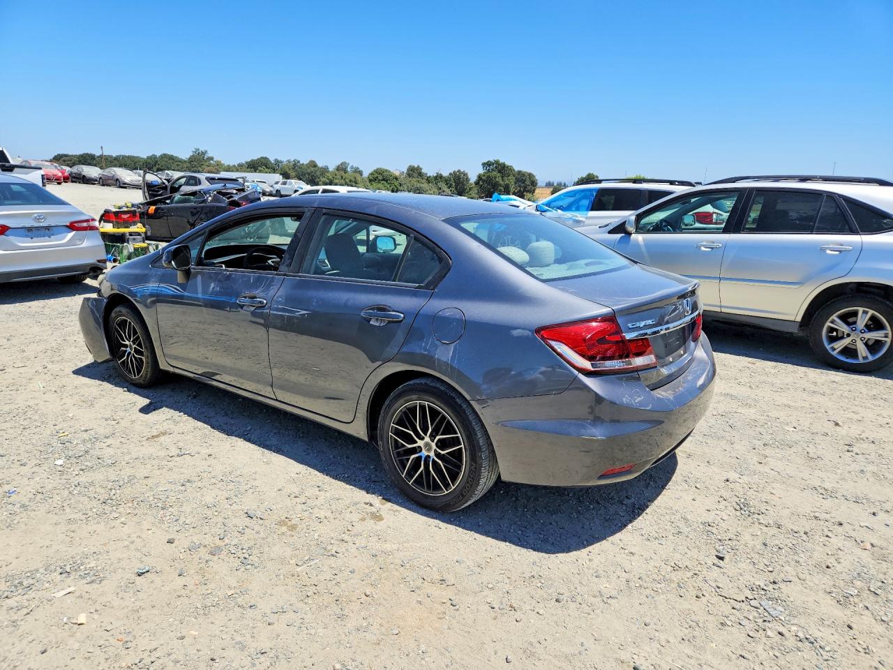 2013 Honda Civic Lx Charcoal vin: 19XFB2F53DE088736