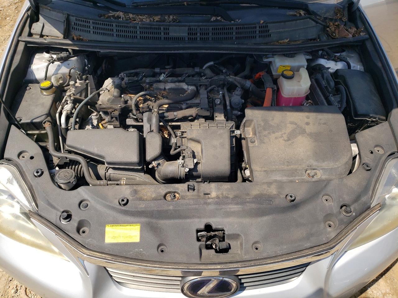 2012 Lexus Ct 200 Silver vin: JTHKD5BH3C2065915