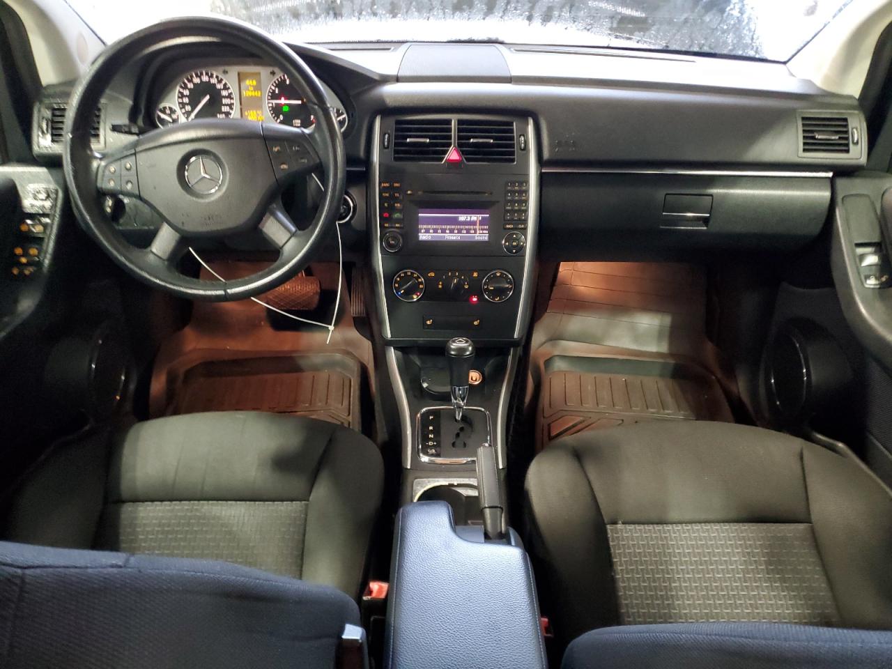 2011 Mercedes-benz B200 Black vin: WDDFH3DB7BJ704568