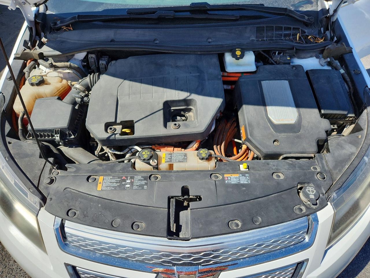2012 Chevrolet Volt White vin: 1G1RD6E43CU105664
