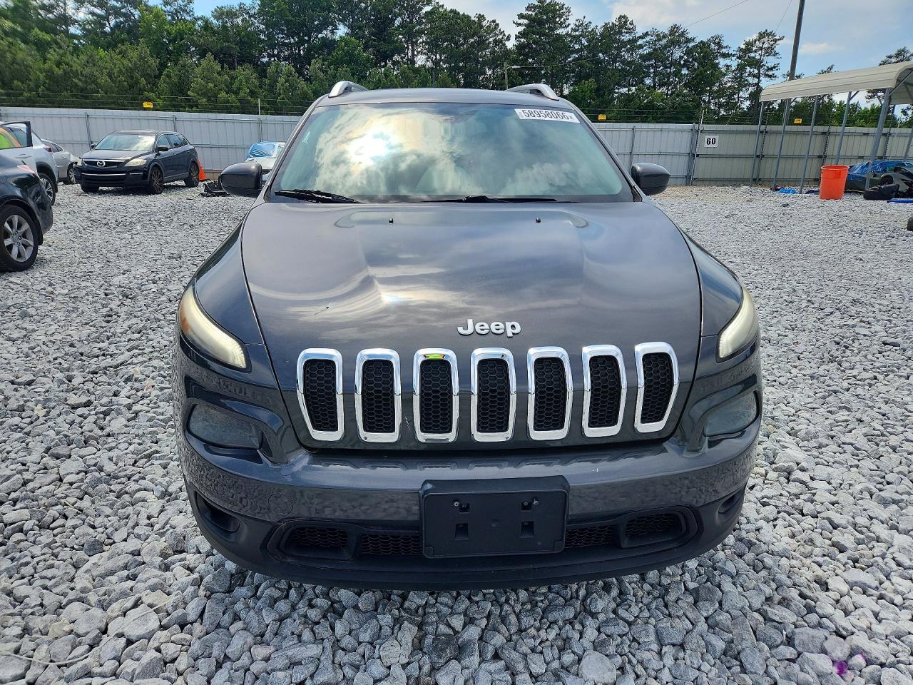 2014 Jeep Cherokee Latitude Charcoal vin: 1C4PJLCB1EW299495