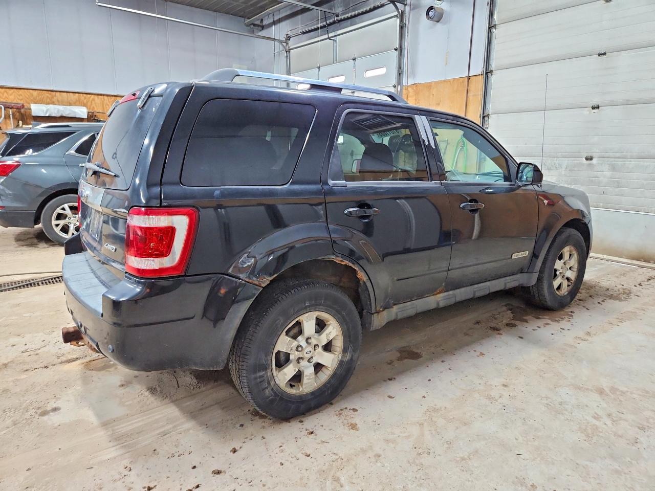 2008 Ford Escape Limited Black vin: 1FMCU94108KA05493