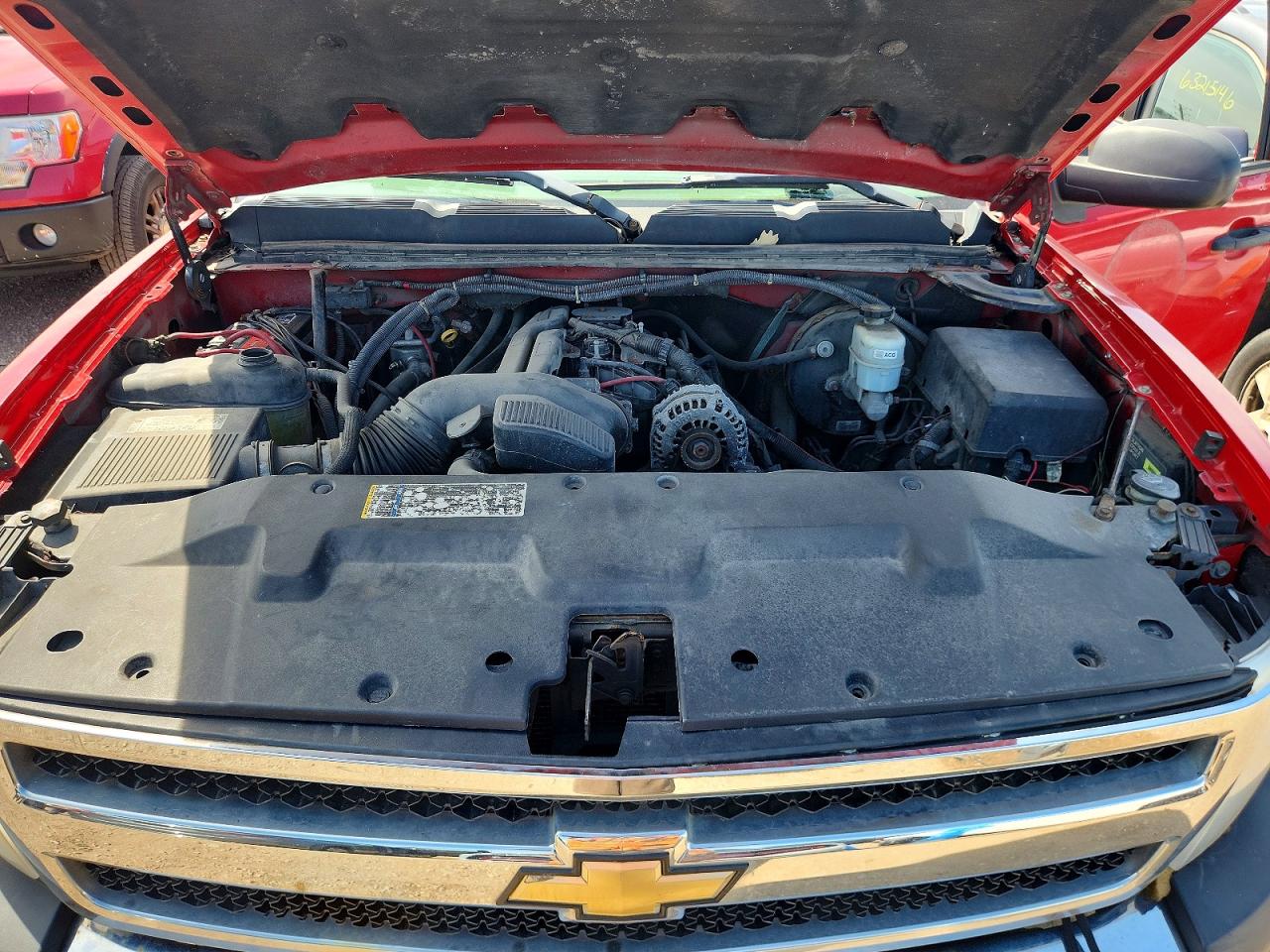 2008 Chevrolet Silverado K1500 Red vin: 1GCEK14C28Z218619