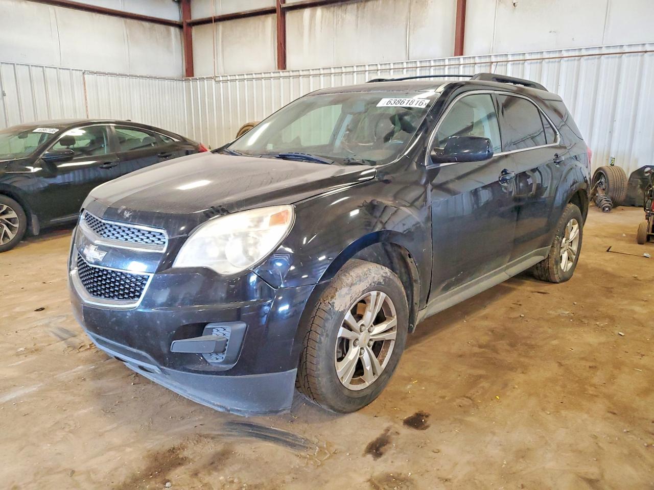 2011 Chevrolet Equinox Lt Black vin: 2CNFLEEC6B6286816