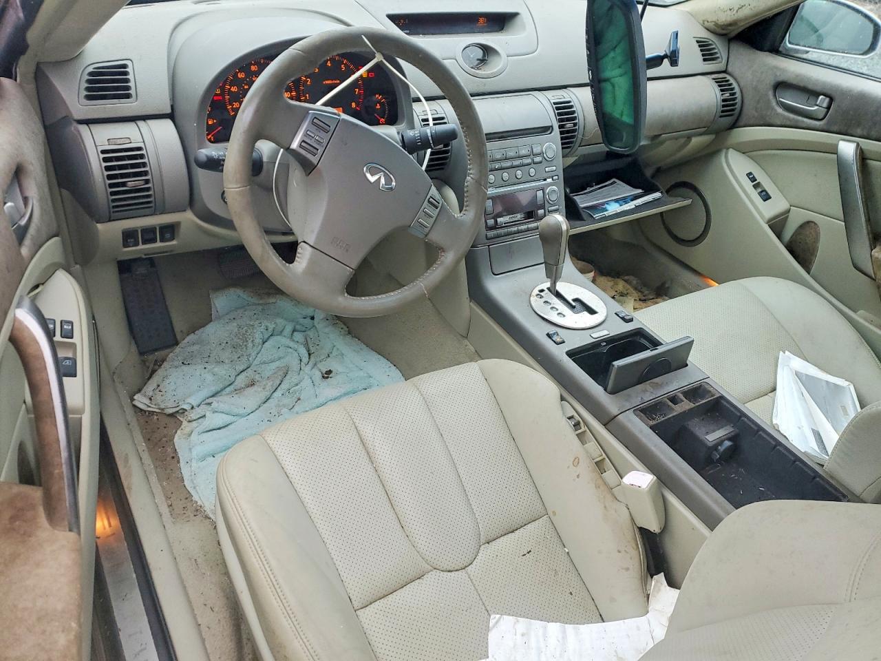 2004 Infiniti G35 Silver vin: JNKCV54E94M808670