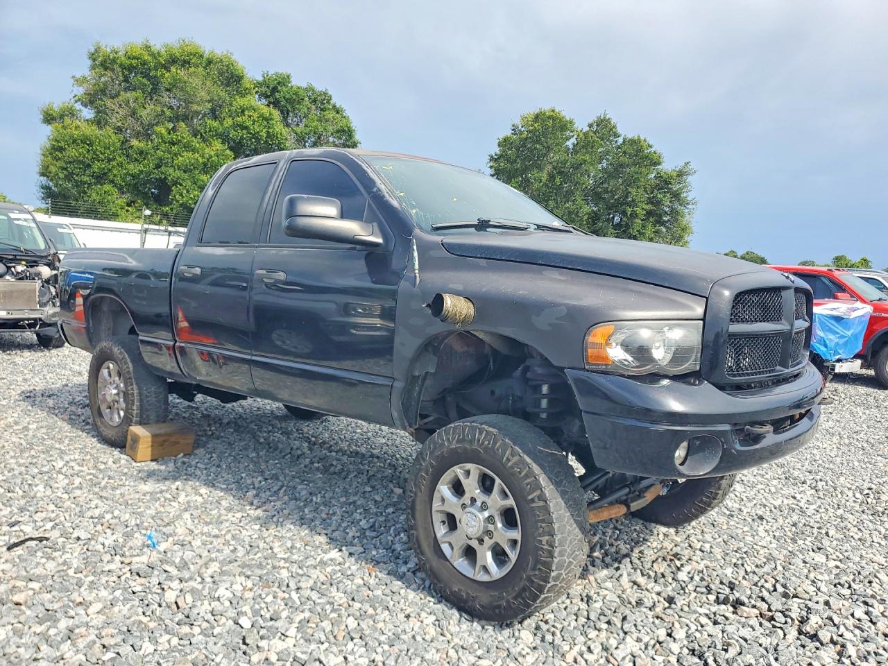 2004 Dodge Ram 2500 St Black vin: 3D7KU28C74G126192