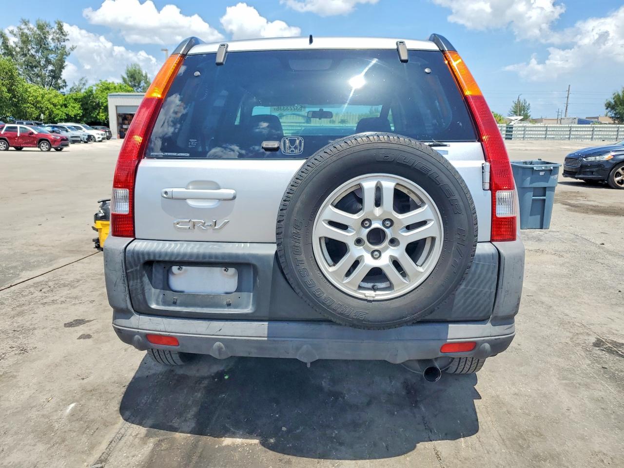 2003 Honda Cr-v Ex Silver vin: JHLRD78813C005342