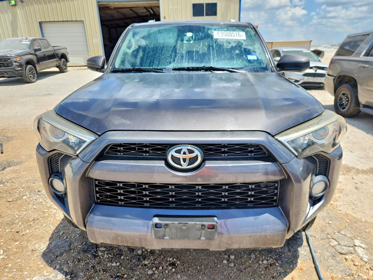 2014 Toyota 4runner Sr5 Gray vin: JTEZU5JR8E5076299