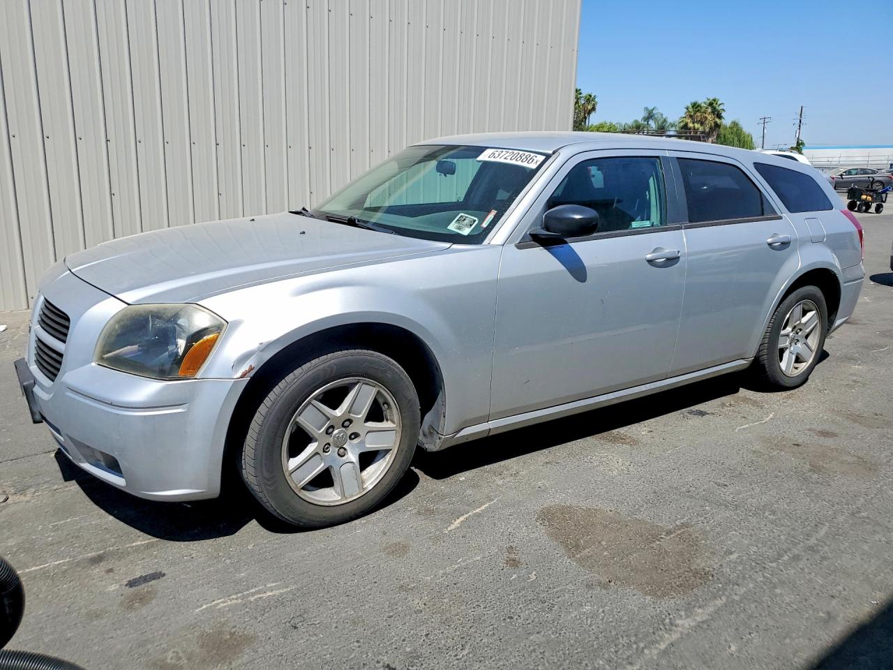 2005 Dodge Magnum Sxt Серебряный vin: 2D4FV48V85H669819