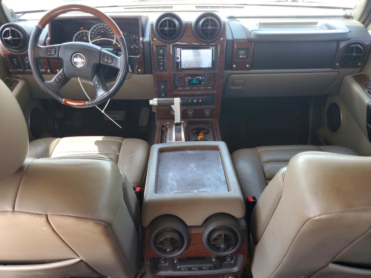 2006 Hummer H2 Sut White vin: 5GRGN22U06H118375