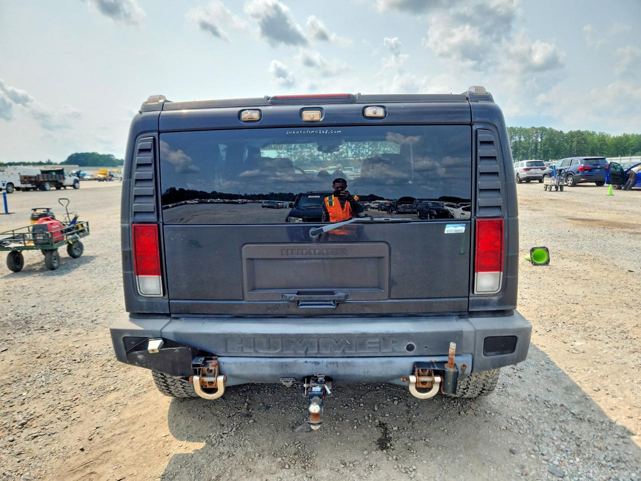 2007 Hummer H2 Black vin: 5GRGN23U67H109471