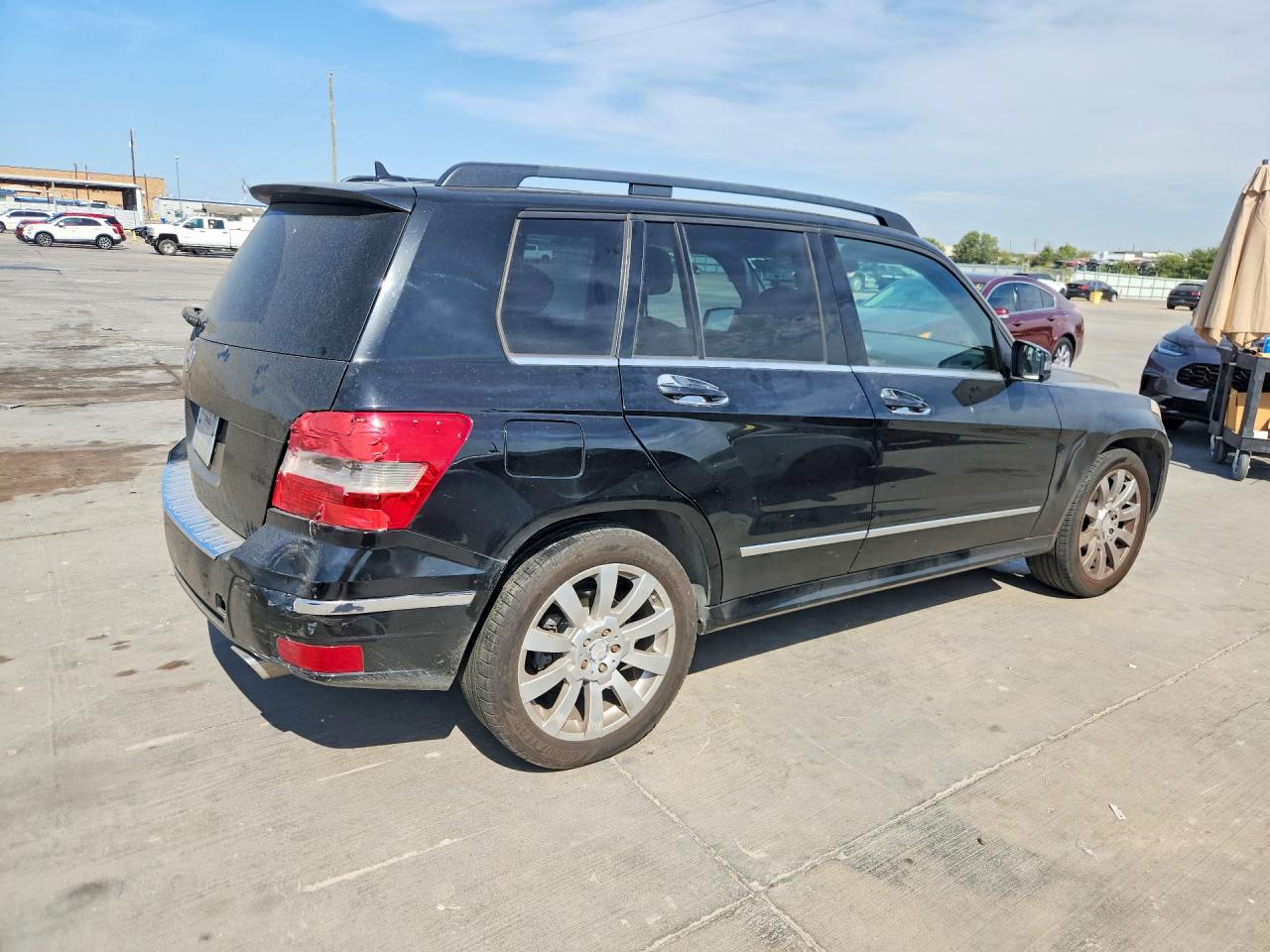 2012 Mercedes-benz Glk 350 Black vin: WDCGG5GB1CF784988