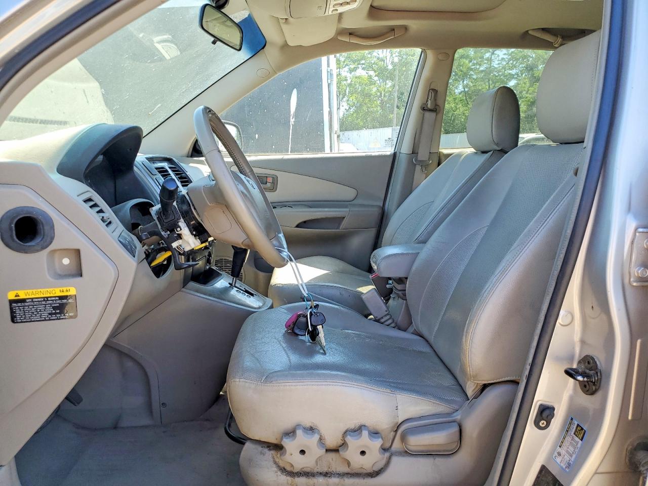 2005 Hyundai Tucson Gls Silver vin: KM8JN72D45U227542