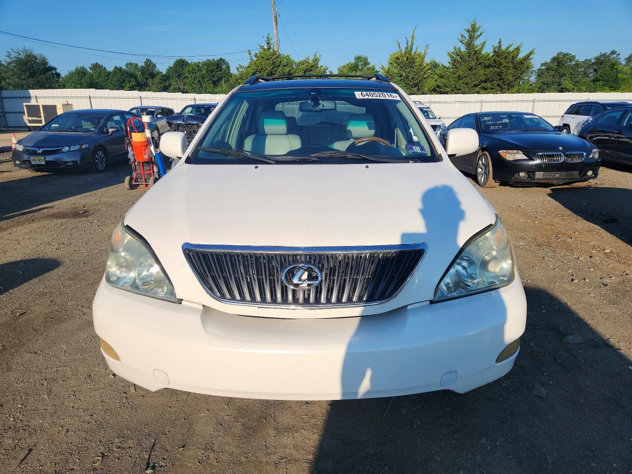 2009 Lexus Rx 350 White vin: 2T2HK31U49C132452