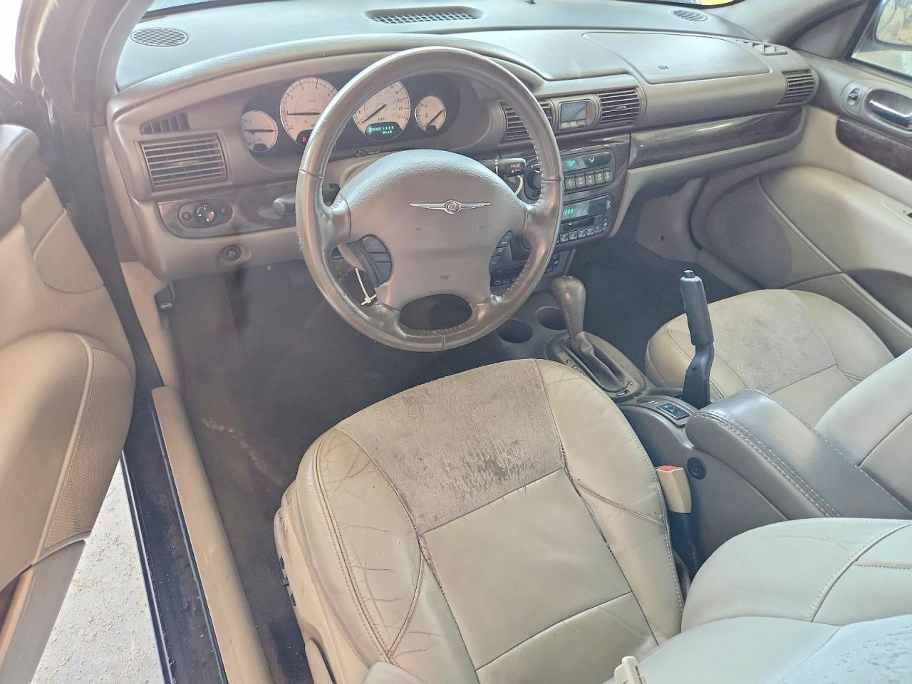 2005 Chrysler Sebring Limited Blue vin: 1C3EL65R15N665818