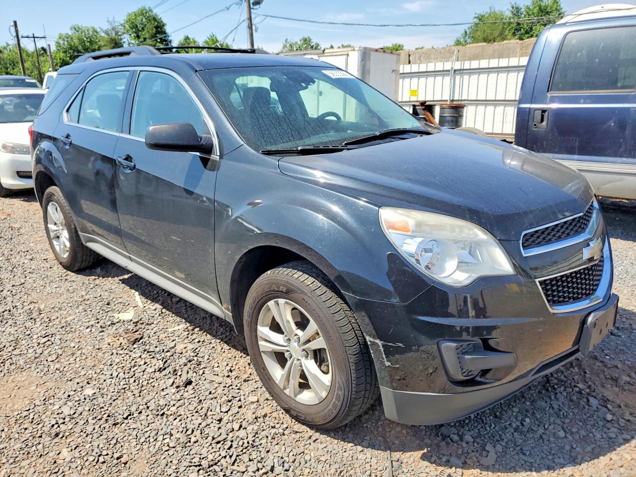 2013 Chevrolet Equinox Ls Black vin: 2GNFLCEK4D6326305