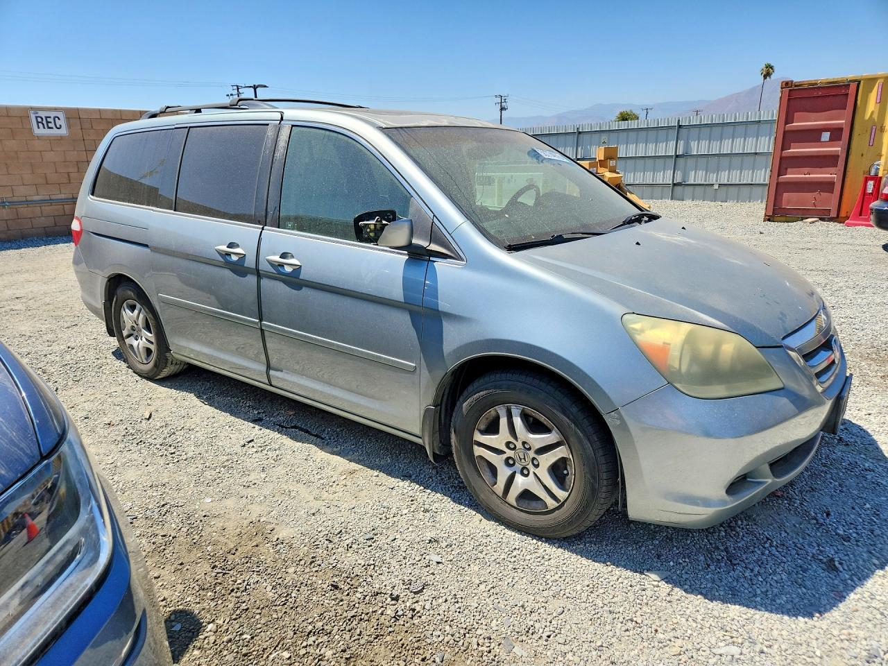 2007 Honda Odyssey Exl Silver vin: 5FNRL38797B002777