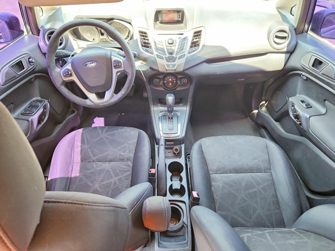 2012 Ford Fiesta Se Black vin: 3FADP4EJ2CM176688