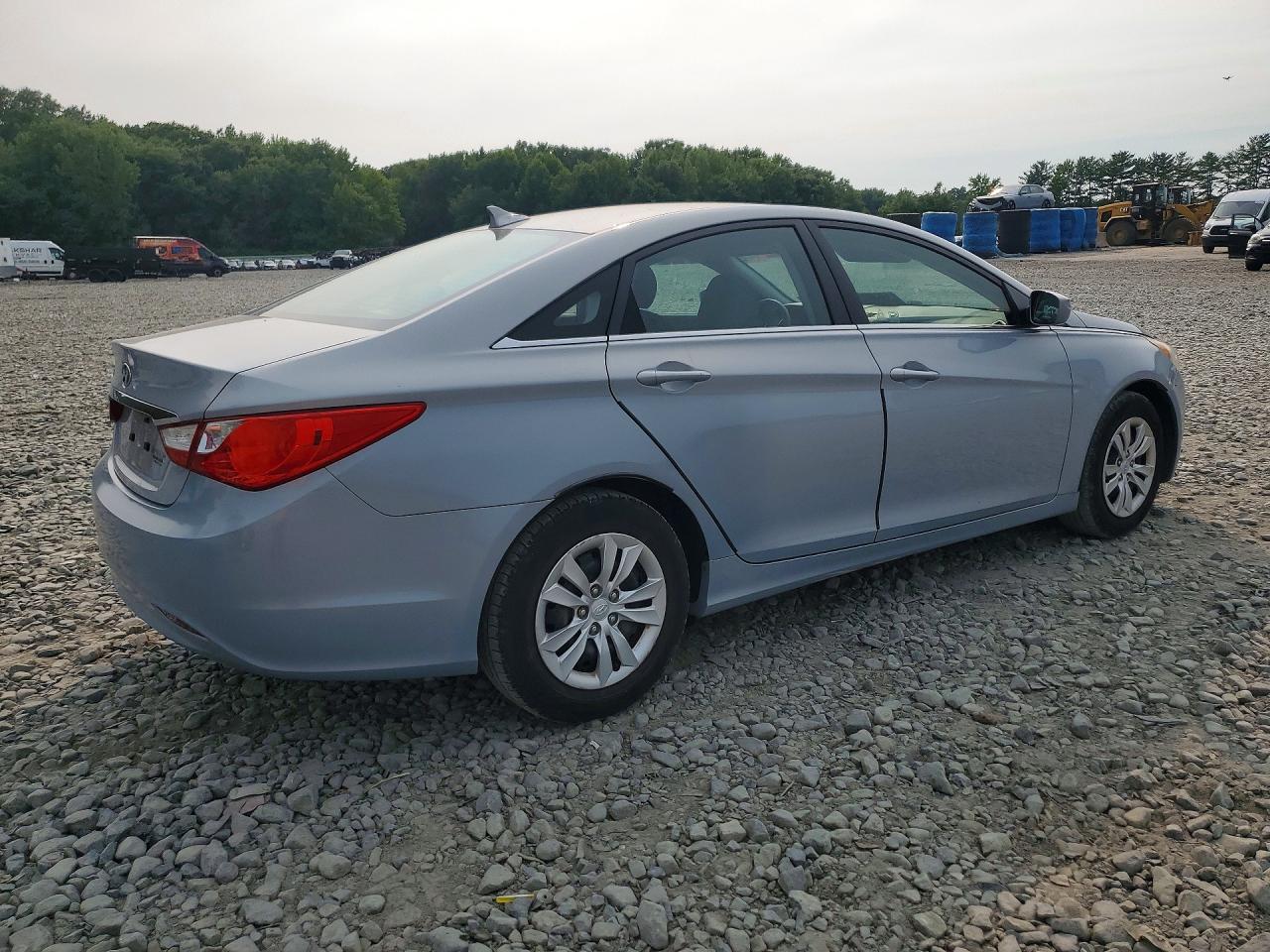 2011 Hyundai Sonata Gls Silver vin: 5NPEB4AC3BH198093
