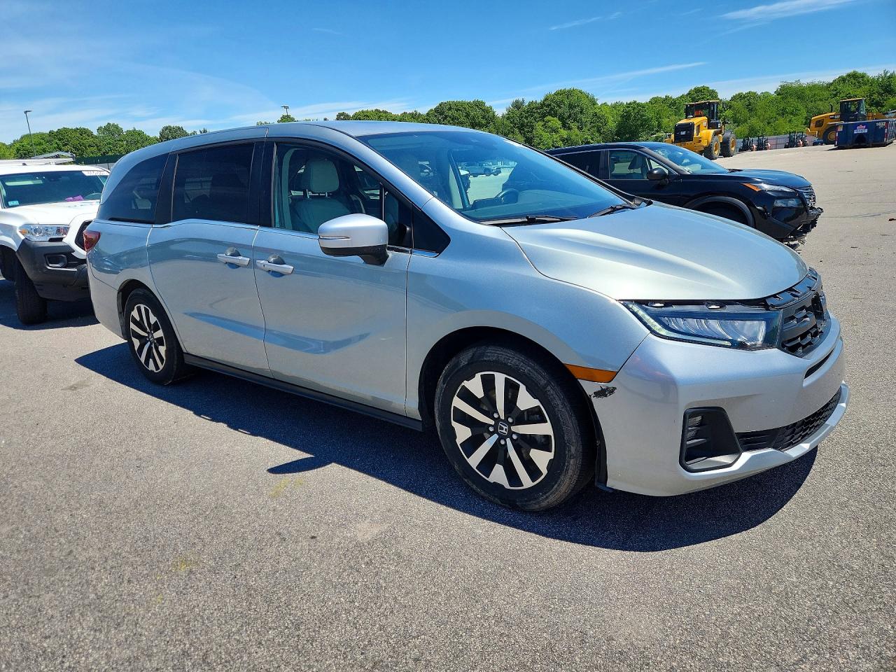2025 Honda Odyssey Exl Серебряный vin: 5FNRL6H69SB071048