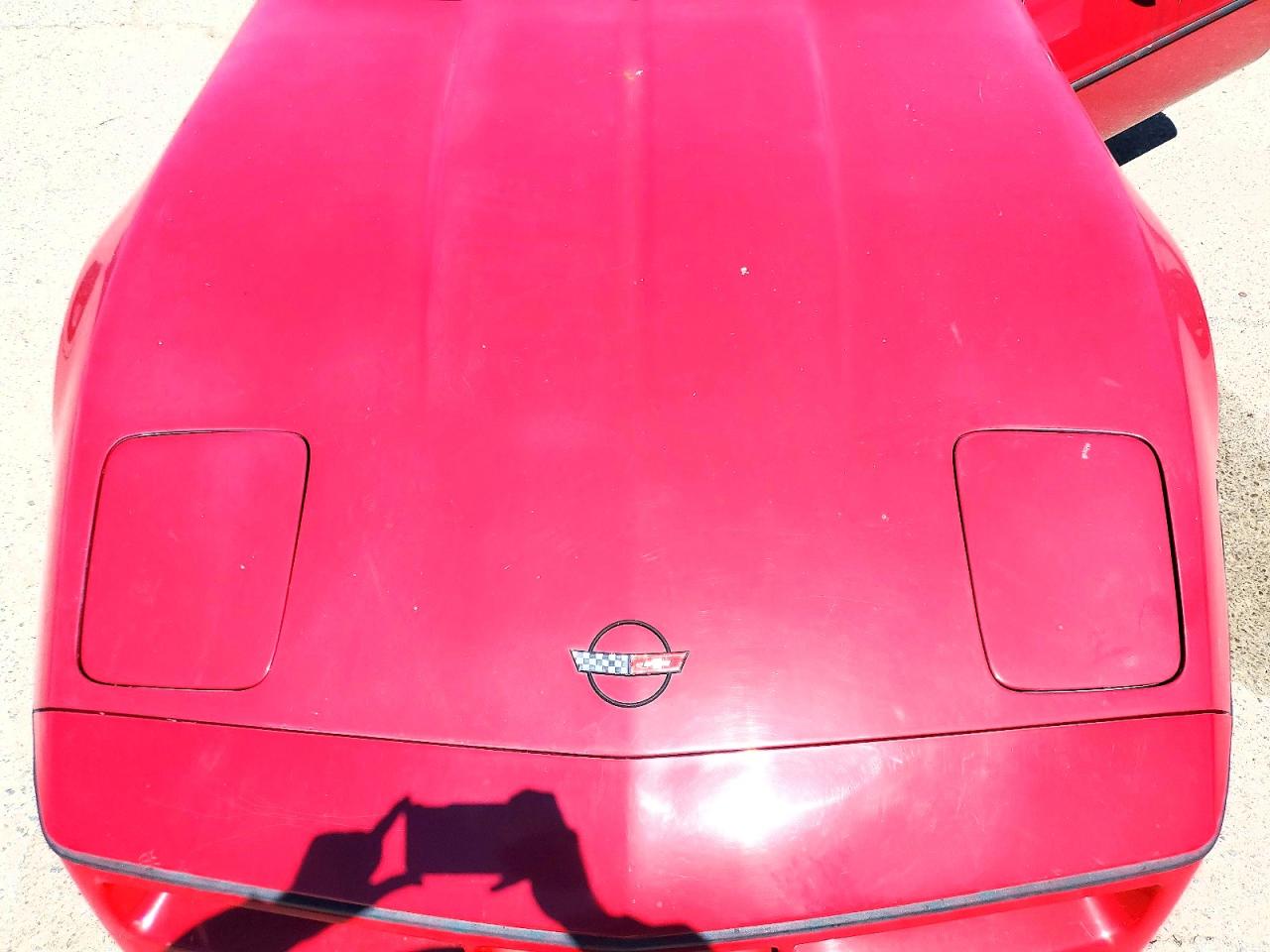 1986 Chevrolet Corvette Red vin: 1G1YY0784G5123135