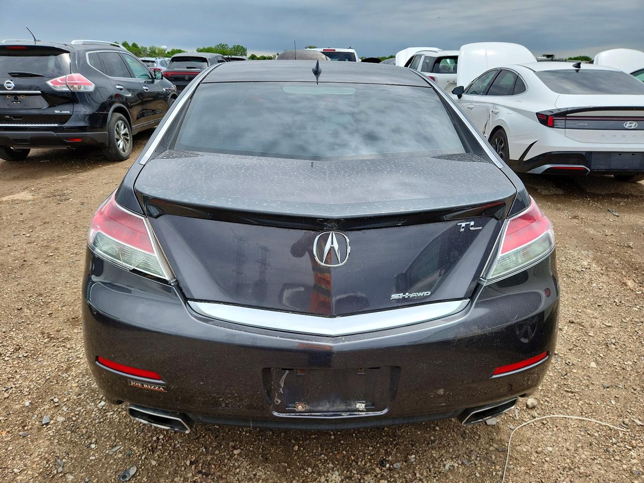 2014 Acura Tl Tech Черный vin: 19UUA9F51EA000615