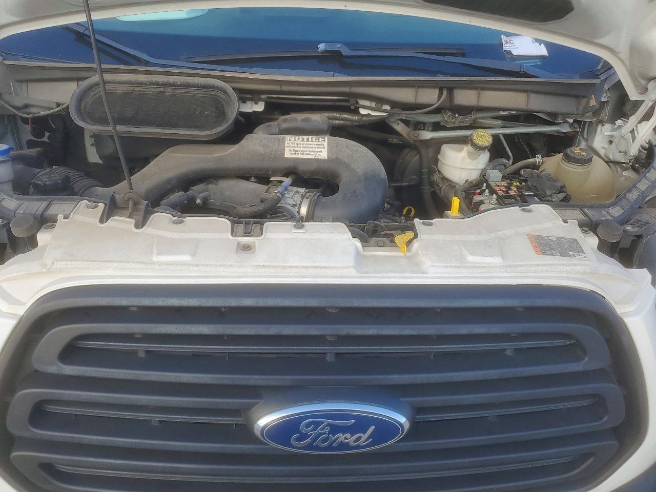 2019 Ford Transit T-150 White vin: 1FTYE2CM7KKB36342