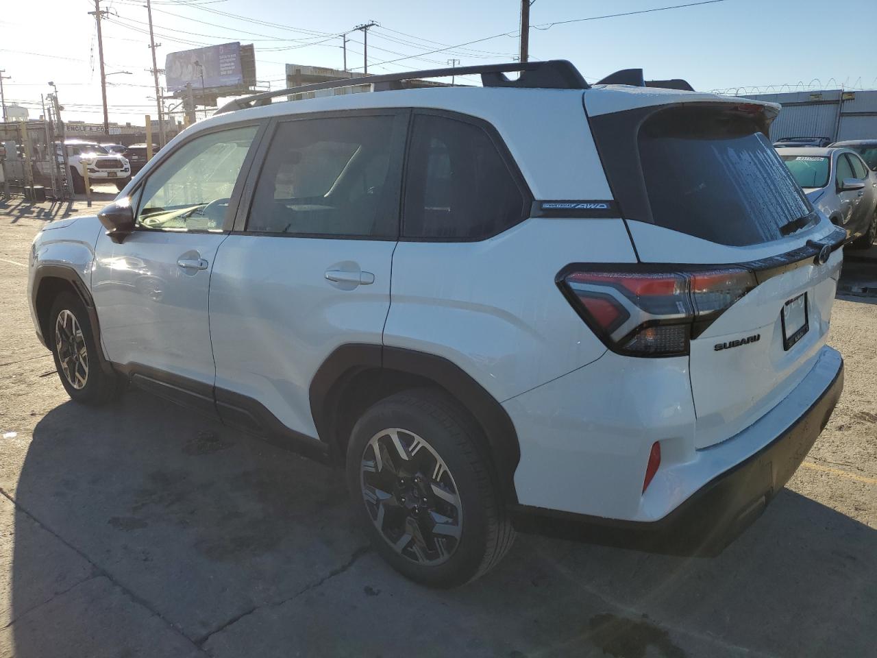 2025 Subaru Forester Premium White vin: JF2SLDBC2SH445442