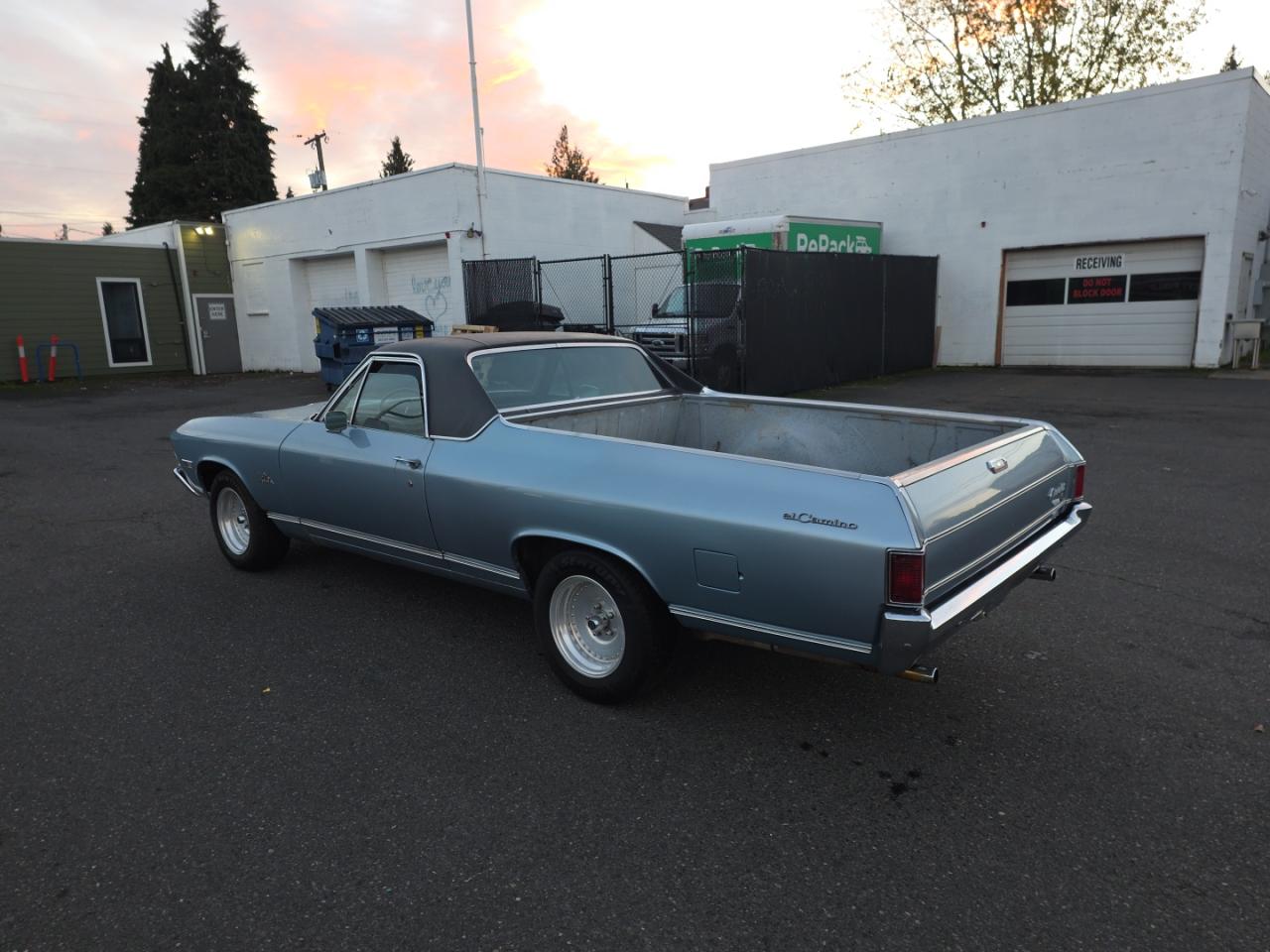 1968 Chevrolet El Camino Синий vin: 136808Z145579