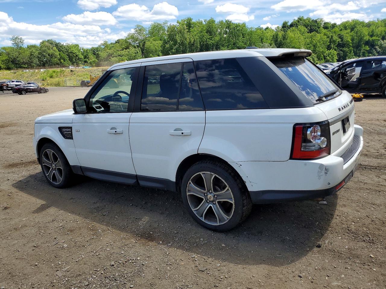 2012 Land Rover Range Rover Sport Hse Luxury Белый vin: SALSK2D40CA751537
