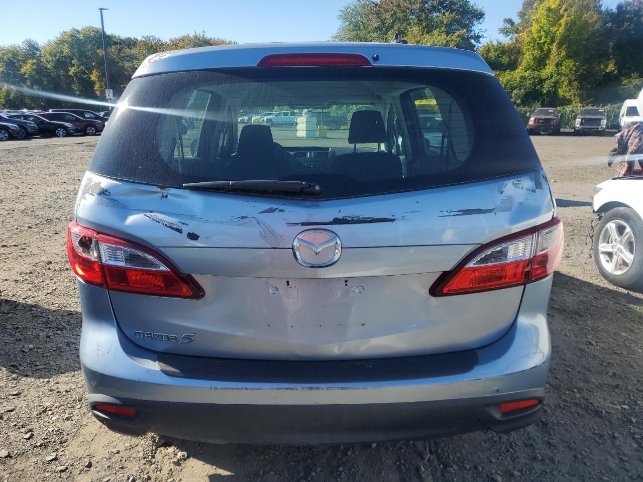 2012 Mazda 5 Blue vin: JM1CW2BL2C0100216