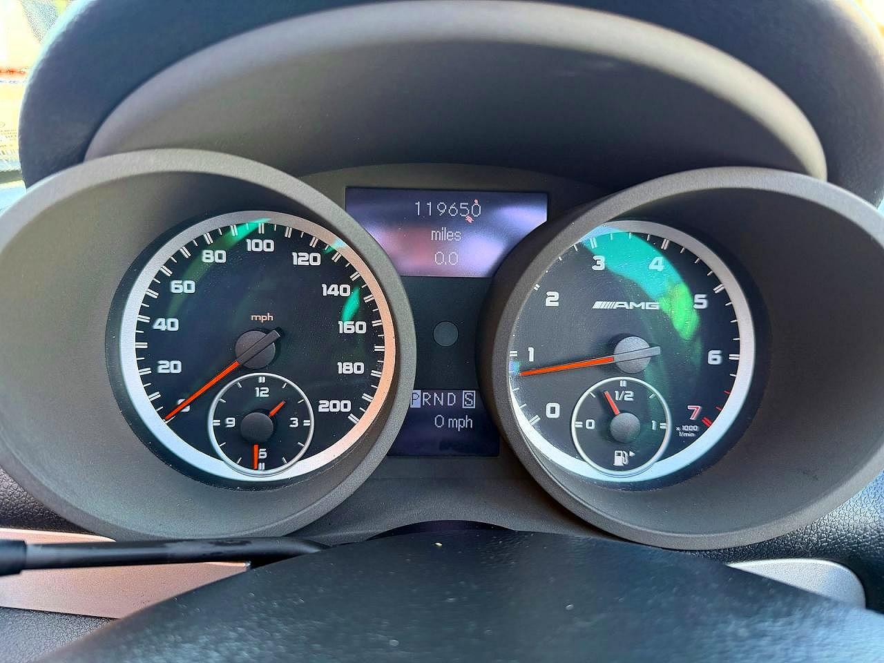 2007 Mercedes-benz Slk 55 Amg Gray vin: WDBWK73F97F160526