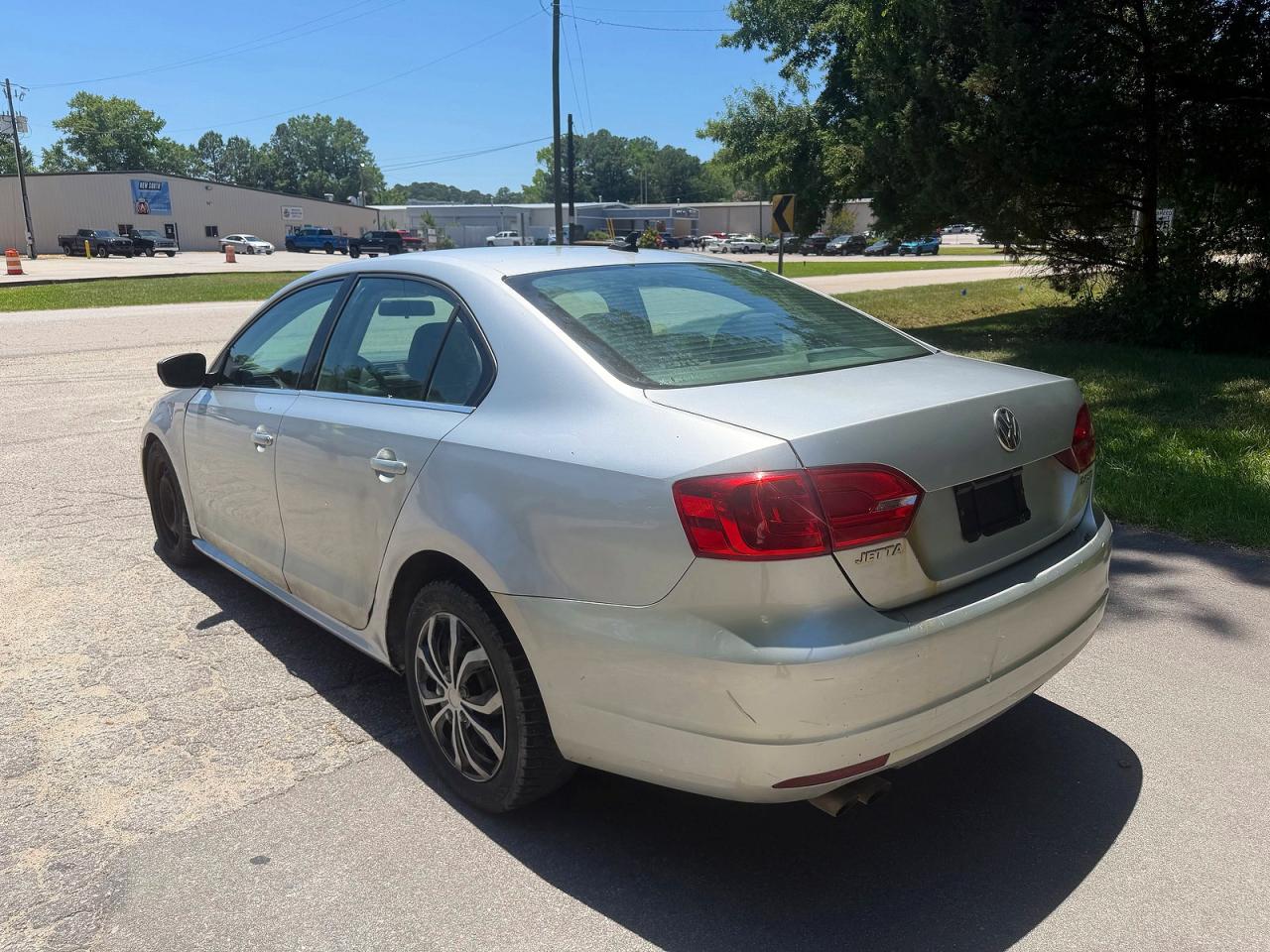 2013 Volkswagen Jetta Se Silver vin: 3VWDP7AJ2DM446700