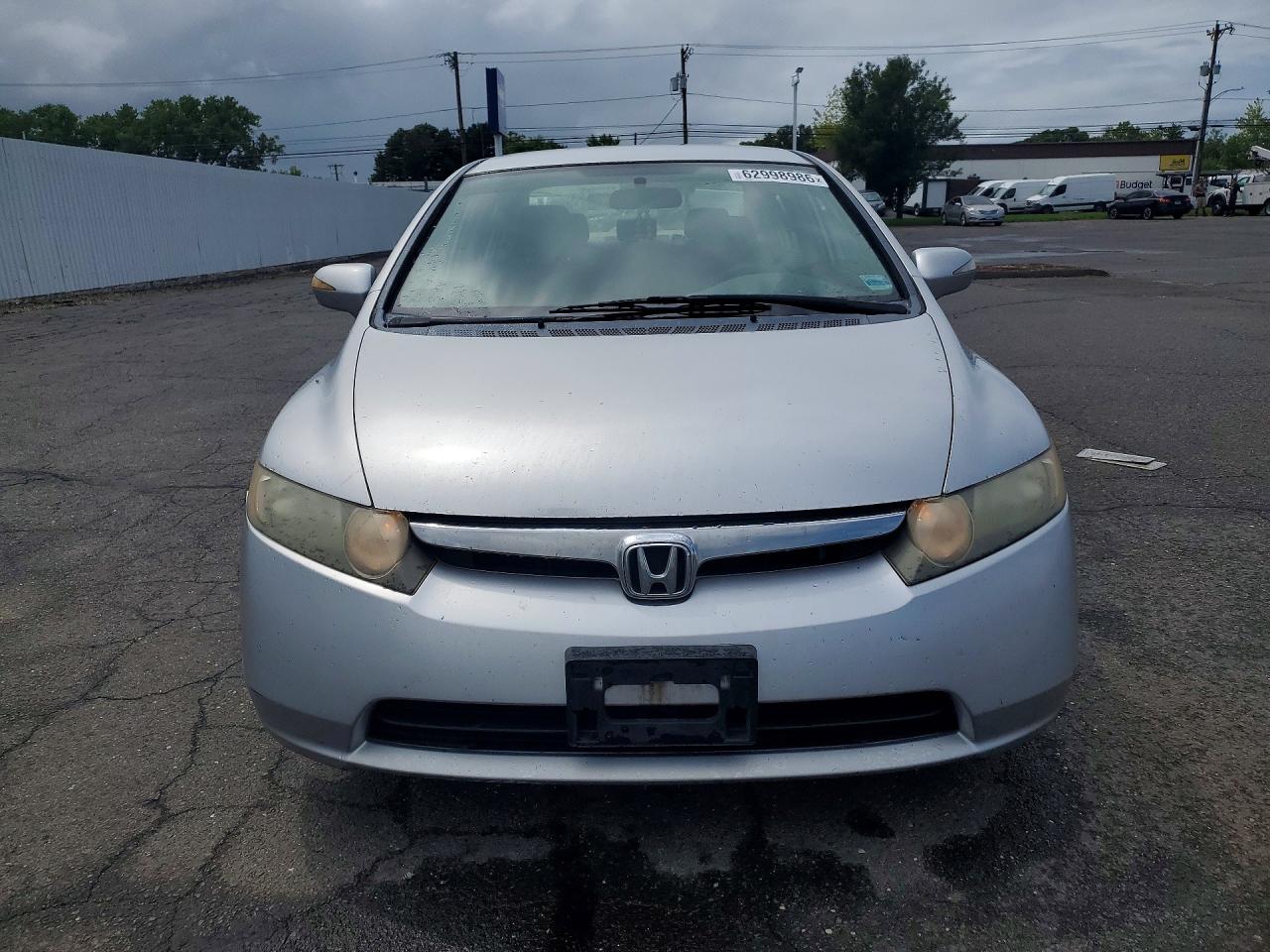 2007 Honda Civic Hybrid Silver vin: JHMFA36267S025919