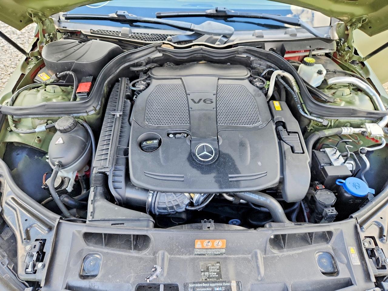 2014 Mercedes-benz C 350 4matic Green vin: WDDGJ8JB7EG292681