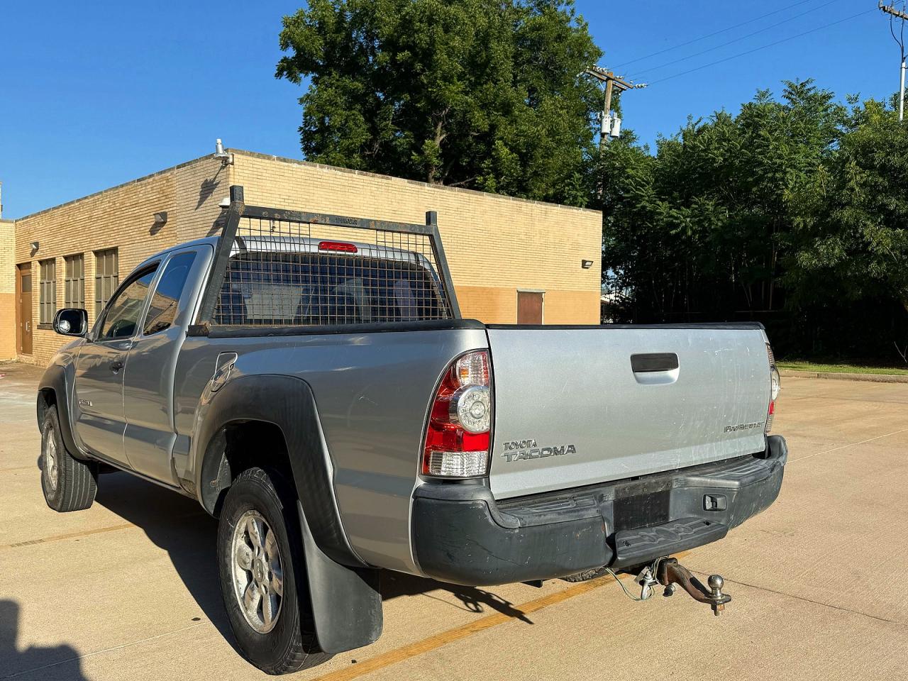 2008 Toyota Tacoma Prerunner Access Cab Серебряный vin: 5TETX62N38Z536585