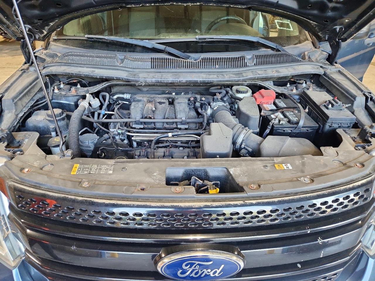 2013 Ford Explorer Police Interceptor Синий vin: 1FM5K8AR4DGC87850