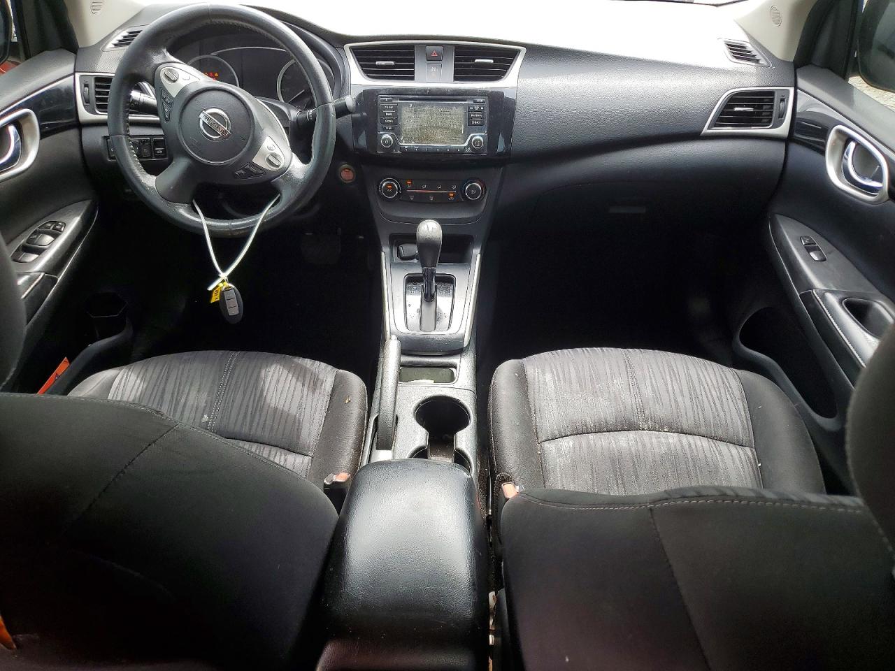 2017 Nissan Sentra Sv Silver vin: 3N1AB7AP5HY397793