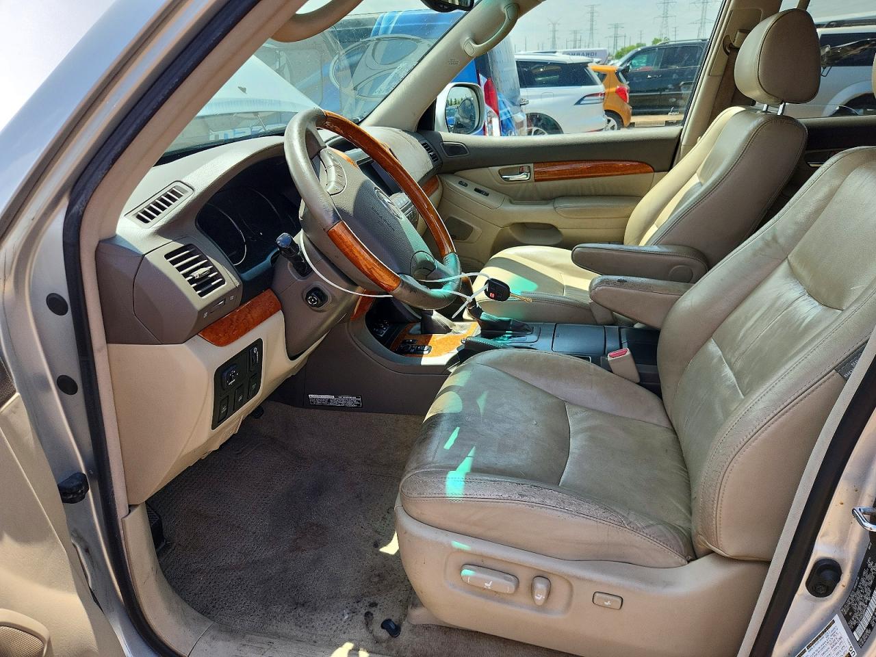 2006 Lexus Gx 470 Silver vin: JTJBT20X360097435