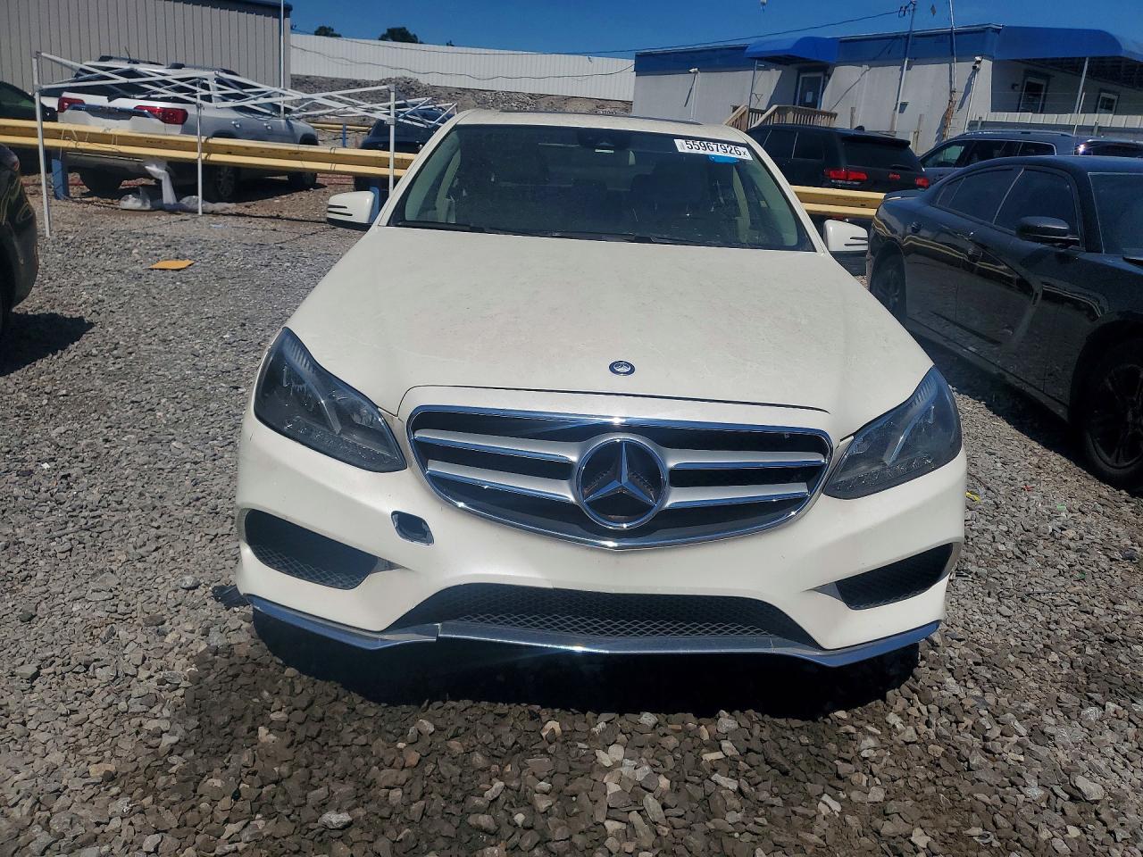 2015 Mercedes-benz E 350 White vin: WDDHF5KB1FB095149