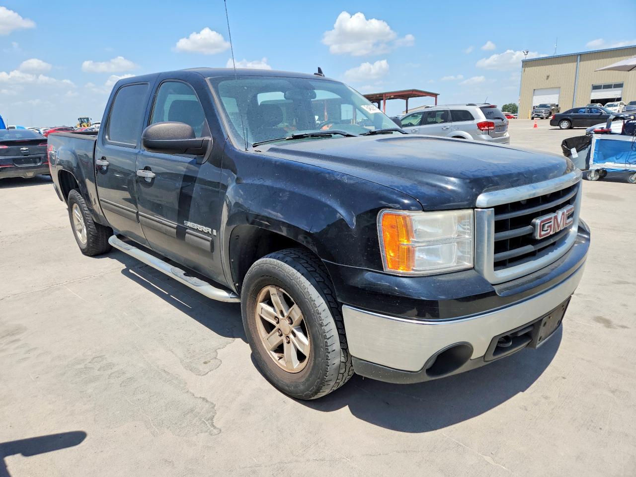 2008 Gmc Sierra K1500 Black vin: 3GTEK13JX8G294427