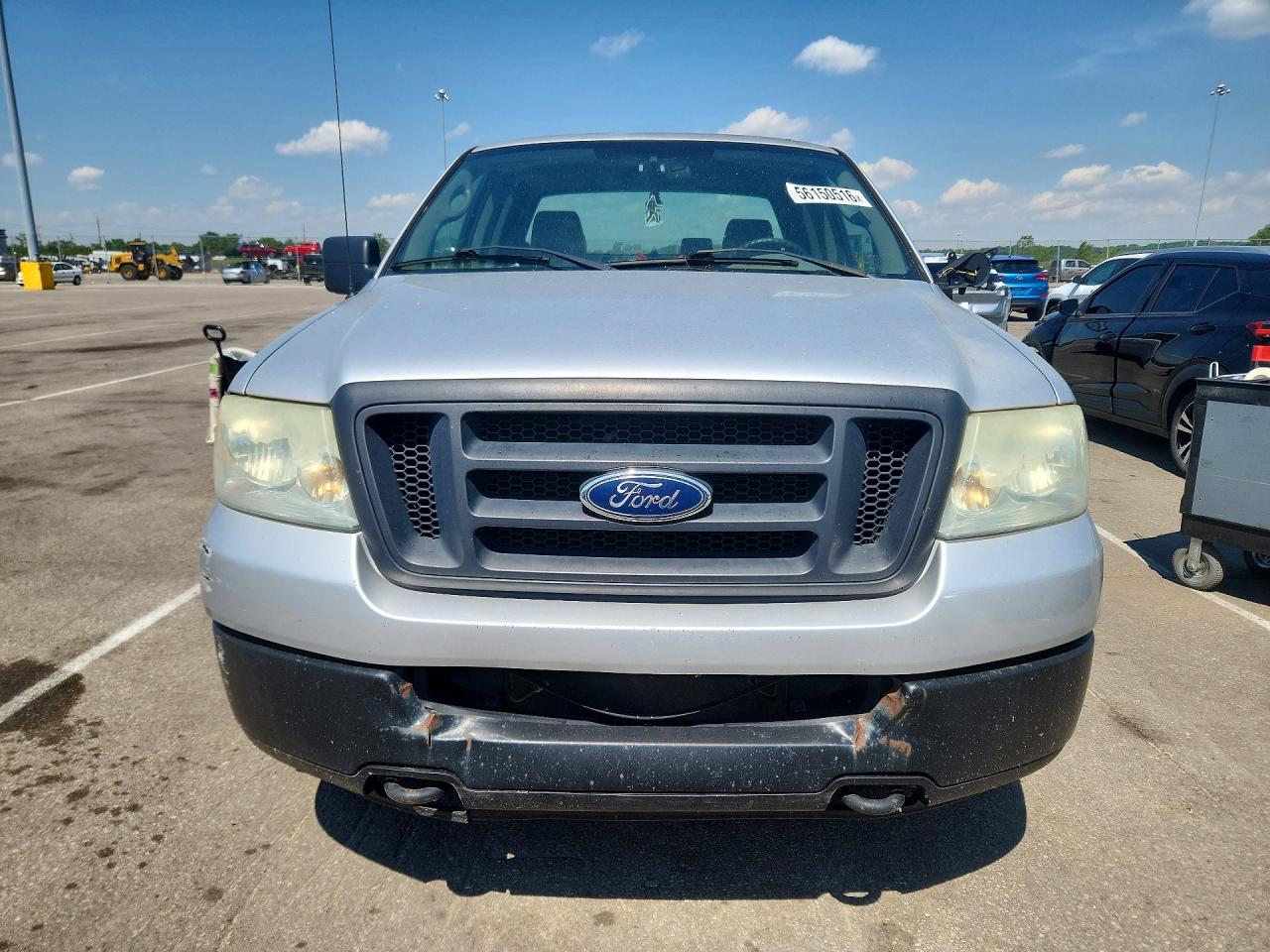2005 Ford F150 Серебряный vin: 1FTVX14585NB75569