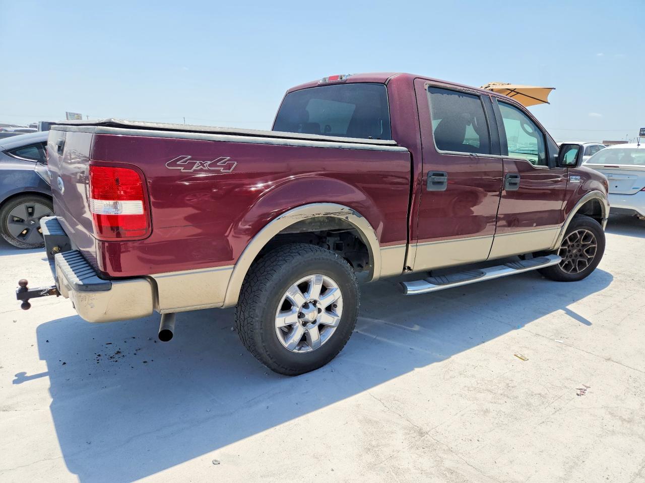 2004 Ford F150 Supercrew Бордовый vin: 1FTPW14524KD64438