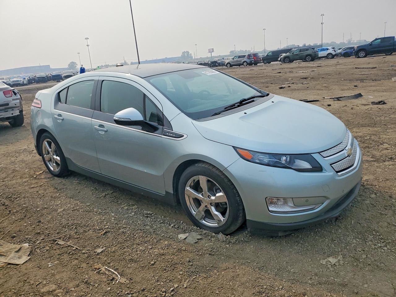 2011 Chevrolet Volt Silver vin: 1G1RD6E4XBU101576