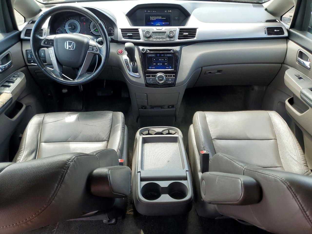 2014 Honda Odyssey Exl Silver vin: 5FNRL5H68EB138608