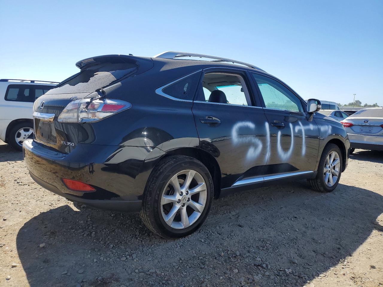 2010 Lexus Rx 350 Black vin: 2T2ZK1BA6AC038154
