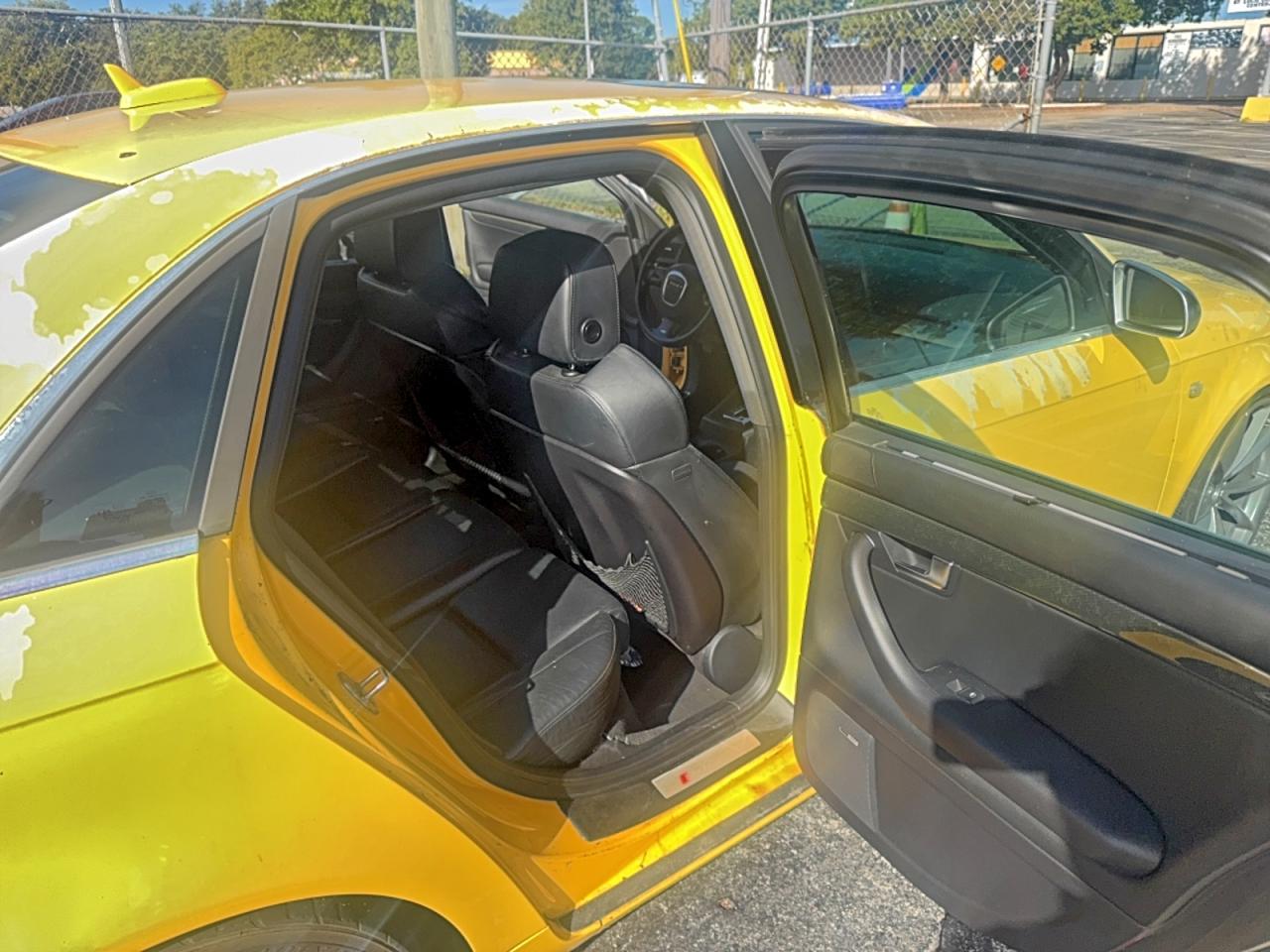 2006 Audi S4 Quattro Yellow vin: WAUGL78E76A231783
